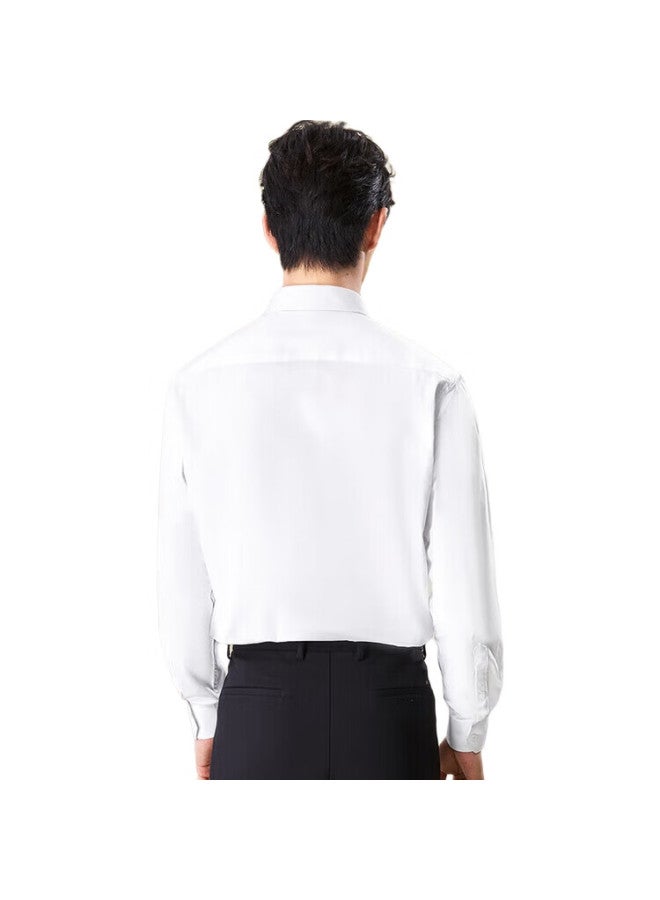 HLA Hailanzhijia Men'S Long-Sleeve Shirt, Business-Style Crisp And Neat, Plus-Size Formal Dress Shirt For Men - Image 1