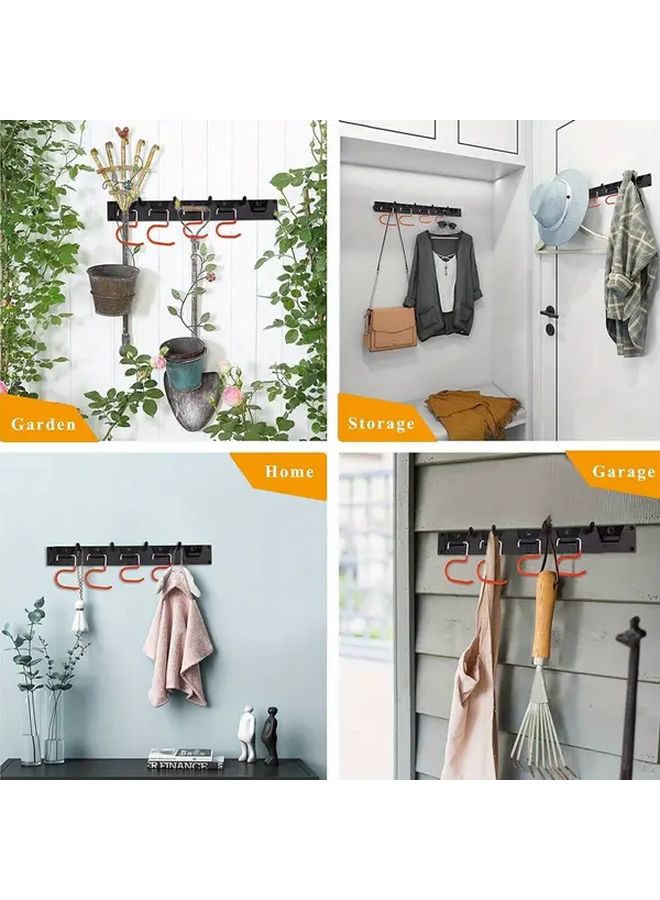 64 Inch Alloy Steel Wall Mount Tool Holder Organizer Rack For Home And Garage - Image 5