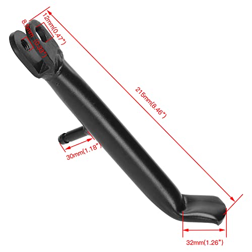 YOXUFA Mini Bike Kickstand with Spring for Coleman CT200U Trail 200 CT200U-EX BT200X CT200U-EXR 212cc 196cc 200cc 6.5hp Powersports Mini Bike Parts - Image 2