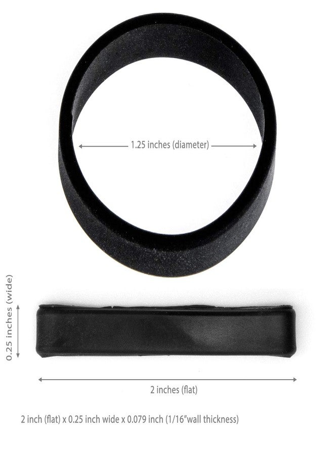جريفيتي أربطة GRIFITI Band Joes مقاس 1، 2، 3، 4، 6، 9، 12 × 0.25 بوصة، عبوة من 60 قطعة، أربطة مطاطية سيليكونية متينة وملونة، حلقات للطبخ، حلقات للمحافظ، صناديق، أغلفة للكتب، أدوات، أربطة مطاطية صغيرة سميكة، أربطة سيليكون مرنة - Image 3