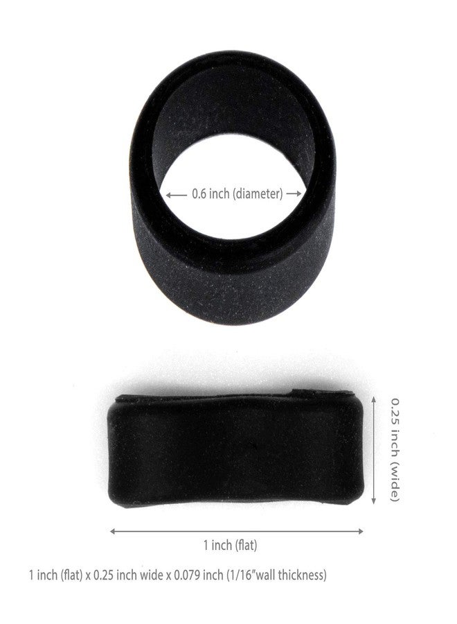 جريفيتي أربطة GRIFITI Band Joes مقاس 1، 2، 3، 4، 6، 9، 12 × 0.25 بوصة، عبوة من 60 قطعة، أربطة مطاطية سيليكونية متينة وملونة، حلقات للطبخ، حلقات للمحافظ، صناديق، أغلفة للكتب، أدوات، أربطة مطاطية صغيرة سميكة، أربطة سيليكون مرنة - Image 2