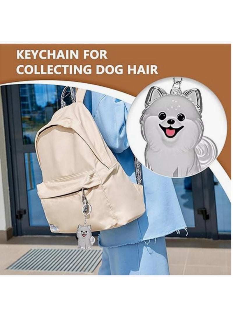 1pcs Pet Hair Memorial Bottle Keychain for Dogs and Cats Pet Hair Keepsake Collecting Bottle Pendant with Storage Box for Preserving Fur as a Memorial Keychain B type - Image 5