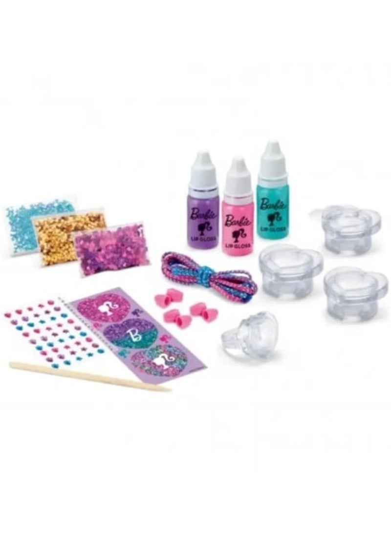 Barbie Barbie Sparkling Sweet Heart Lip Gloss Lockets  - Image 1