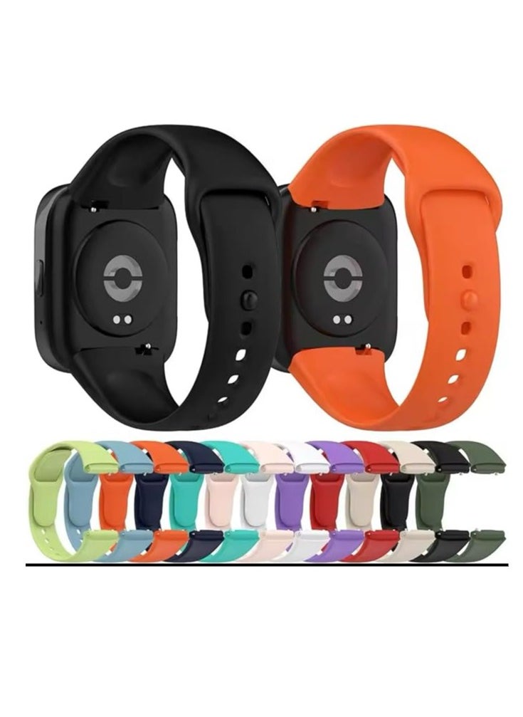 Generic - Silicone Strap Compatible with Redmi Watch3 Lite/Redmi Watch 3 Active, Replacement Watch Strap, Quick Change Wristband for Redmi Watch3 Lite/Redmi Watch 3 Active - Image 1