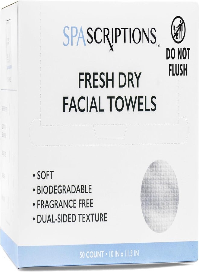 Spascriptions Fresh Dry Face Towel Offering a Soothing and Refreshing Sensation with Every use - Image 1