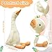 Sosation 3 Pieces 197 Silly Goose Plush Stuffed Animal ToySwan Stuffed AnimalWhite Fluffy Cute Goose Funny Duck Plush Swan Toys Gifts for Kids Home Birthday Favor - Image 4