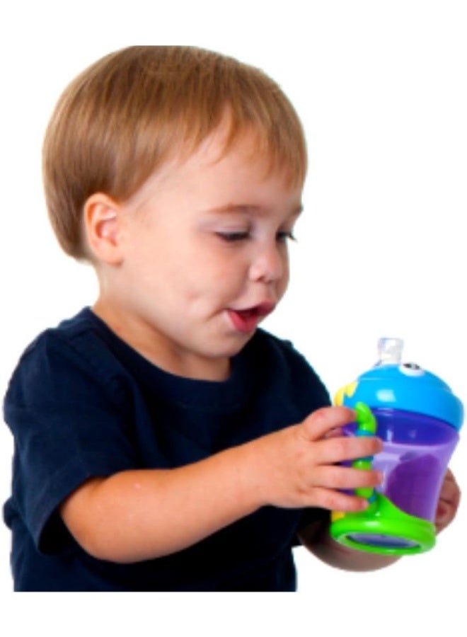 Nuby Two-Handle iMonster No-Spill Super Spout Cup, 7 Ounce - Image 5