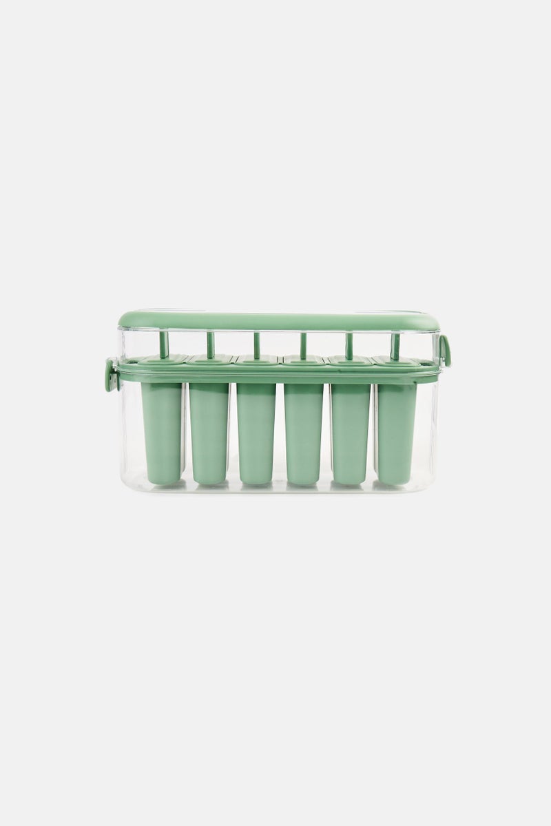 Urban Kitchen 6 Ice Pops Mold With Case, Green  - Image 2
