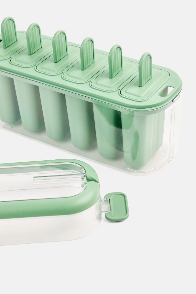 Urban Kitchen 6 Ice Pops Mold With Case, Green  - Image 4