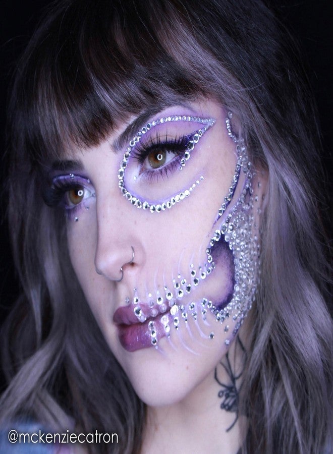 Mehron Makeup AdGem Adhesive | Latex-Free Body & Eyelash Glue for Rhinestones & False Lashes | Strong, Cosmetic Adhesive - .17 fl oz (5 ml) - Image 5