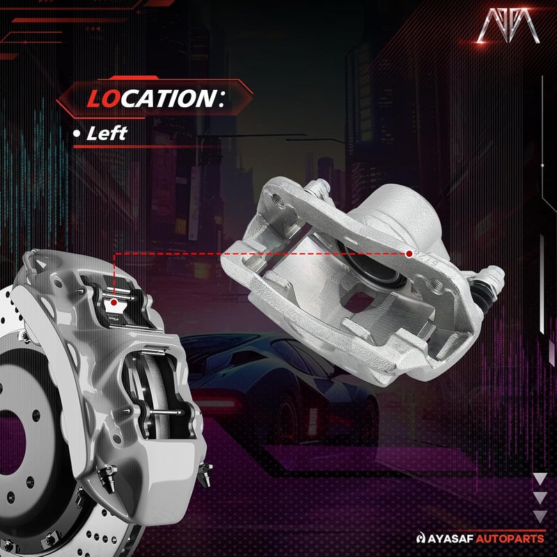 MAYASAF 19B2663 Front Left Brake Caliper Assembly for Honda CR-V and Element - Image 3