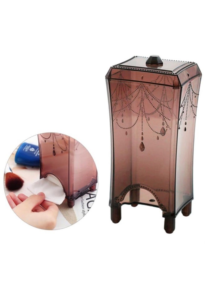 yongsheng Cotton Pad Storage Box ，Cotton Pad Dispenser Premium Cotton Round Dispenser for Home  - Image 3
