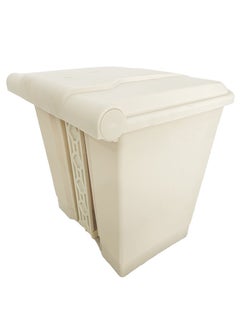 AKC AKC Beige Trash Can Container 30-Liter Garbage Bin  - Image 4
