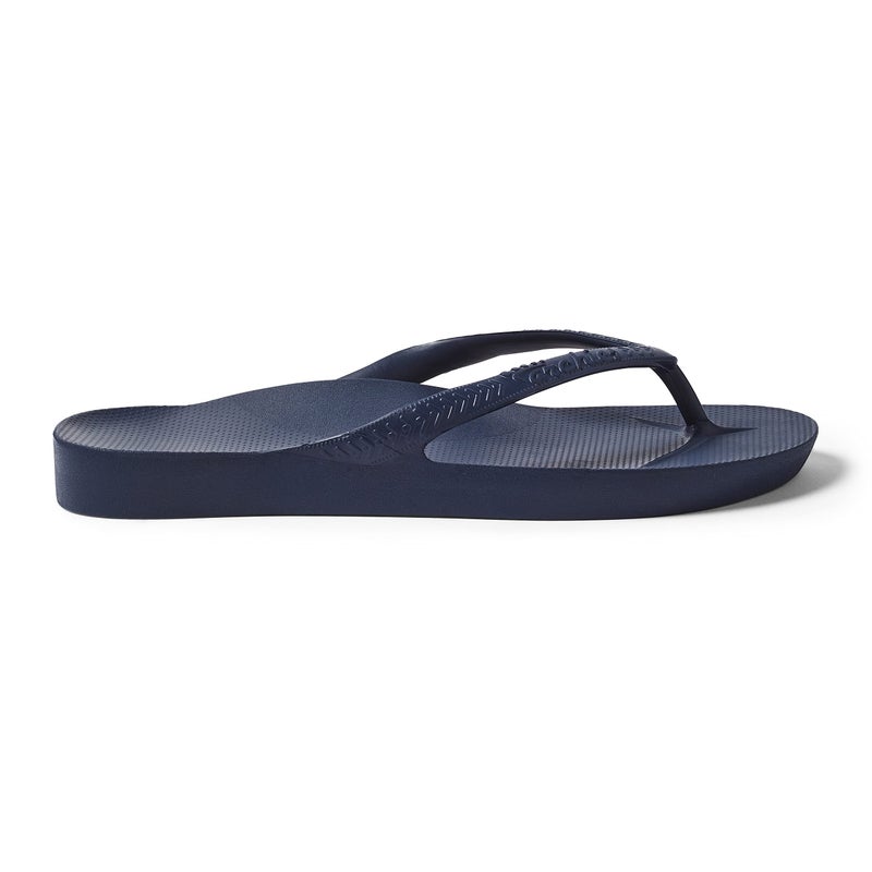 Archies Arch Support Flip Flops for Men & Women â€“ Orthotic Sandals for Plantar Fasciitis Relief â€“ Lightweight, Cushioning, Shock-Absorbing Sandals for Walking, Foot Pain & All-Day Comfort - Navy (US Men's 6 / US Women's 7) - Image 5