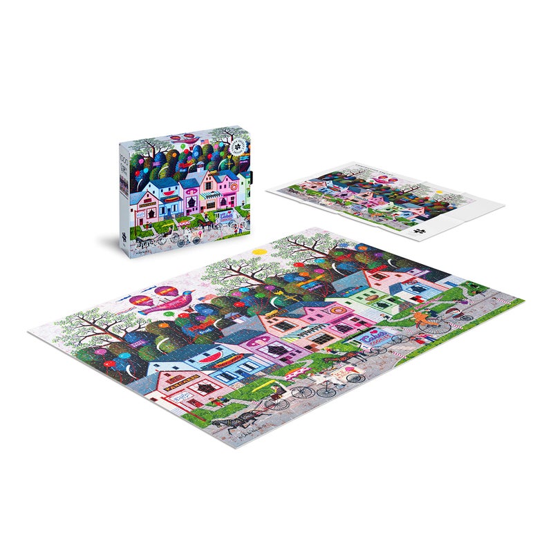 Buffalo Games - Silver Select - Charles Wysocki - Charles Wysocki - Confection Street - 1000 Piece Jigsaw Puzzle For Adults -Challenging Puzzle Perfect for Game Nights - Finished Size is 26.75 x 19.75 - Image 4