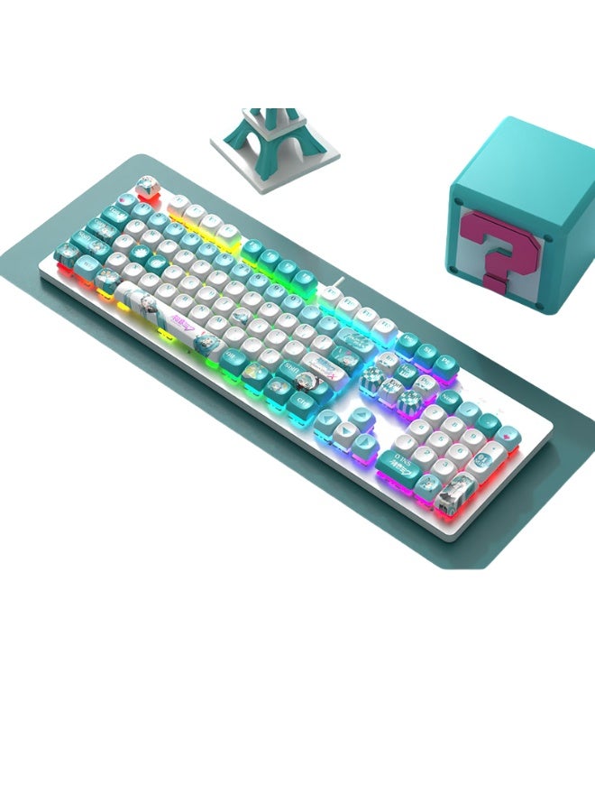 EBMINI New Wired E-Sports Game Mechanical Keyboard