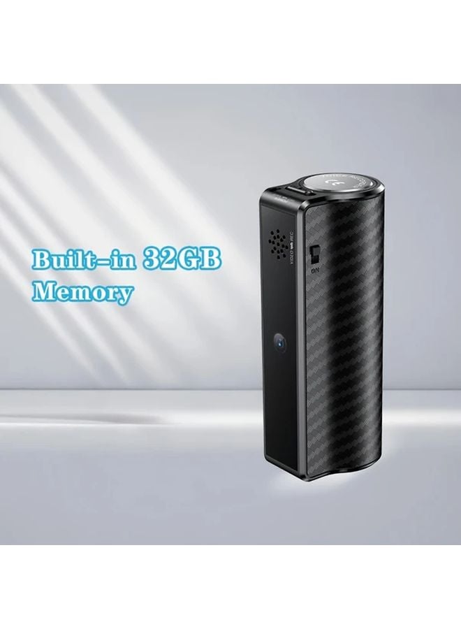 32GB Portable Voice Recorder And Video Recorder 1080P Camera 2500mAh Battery Loop Recording - Image 1