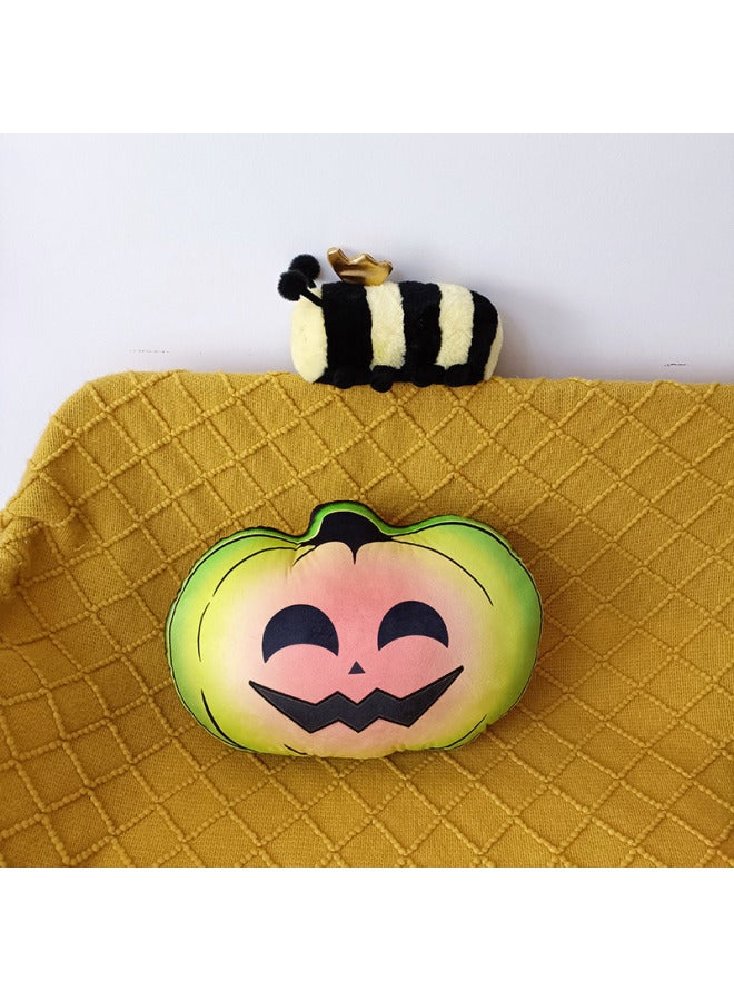 Pumpkin Plush Toy  Pumpkin Ghost Pillow Ornaments Props  Gifts Cross-border-Color:Pumpkin-Height:40cm - Image 1