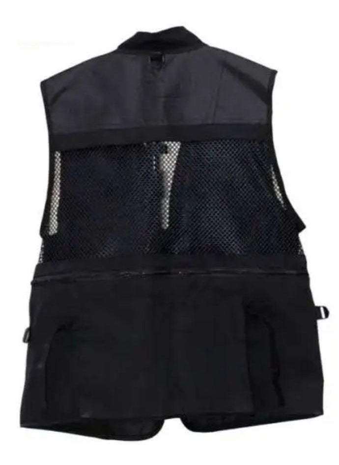 PROMAGE PROMAGE CAMERA JACKET WOVEN SLEEVELESS Z SECURITY BLACK M  - Image 1