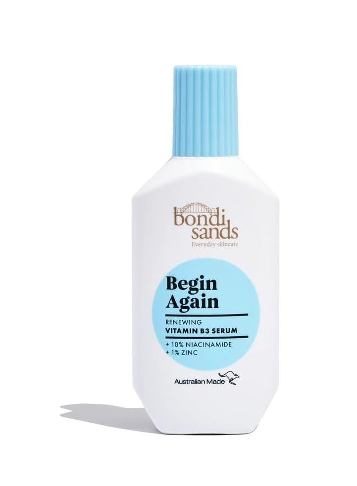 بوندي ساندز ابدأ من جديد سيروم فيتامين ب3 30 مل سيروم فيتامين ب3 مناسب للبشرة الحساسة نباتي خالي من القسوة 30 مل 1 01 أونصة سائلة - Image 1