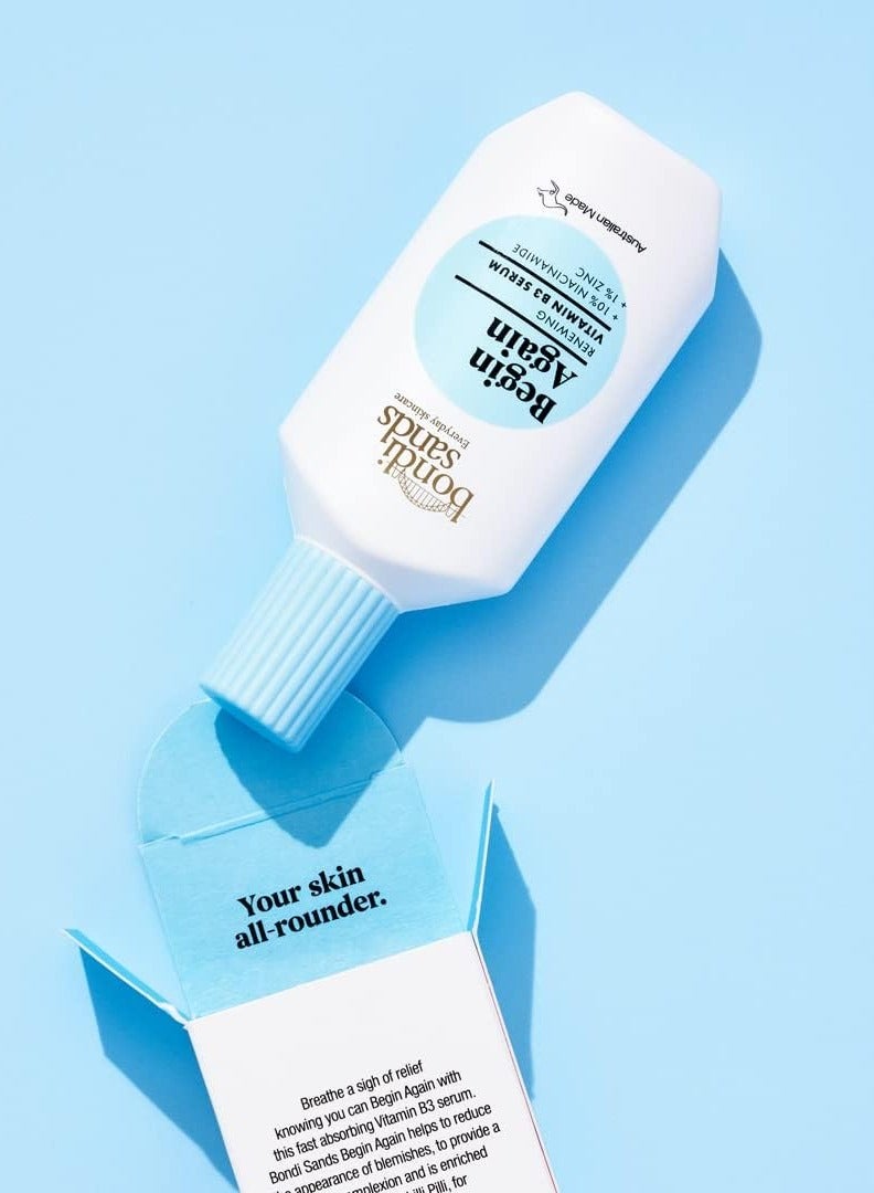 بوندي ساندز ابدأ من جديد سيروم فيتامين ب3 30 مل سيروم فيتامين ب3 مناسب للبشرة الحساسة نباتي خالي من القسوة 30 مل 1 01 أونصة سائلة - Image 4