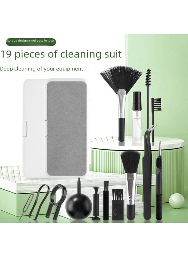 Digital Computer Cleaning Supplies Computer Keyboard Cleaner Spray Bottle Screen Cleaning Kit Mouse Pad Cleaner Brush-Color:Q21 Electric Vacuum Cleaning Suit (no Water) - Image 3