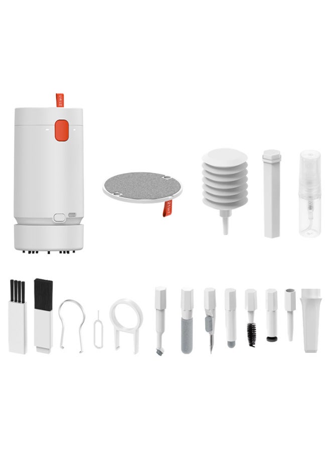 Digital Computer Cleaning Supplies Computer Keyboard Cleaner Spray Bottle Screen Cleaning Kit Mouse Pad Cleaner Brush-Color:Q21 Electric Vacuum Cleaning Suit (no Water) - Image 1