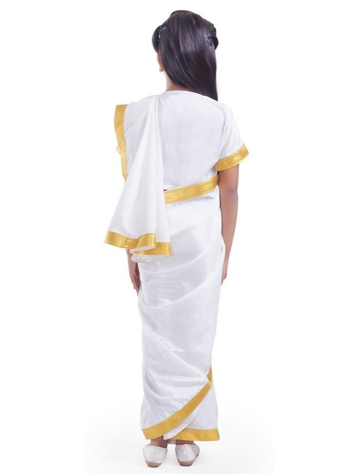Al Khaleej - Ready to wear traditional onam saree for girls - Image 1