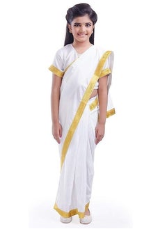 Ready to wear traditional onam saree for girls
