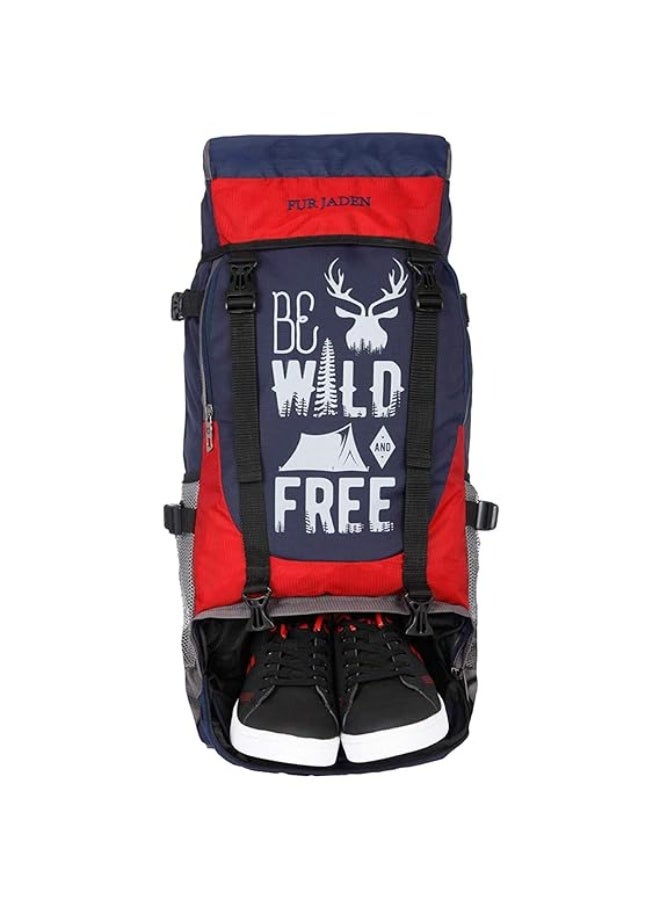 Fur Jaden 55 LTR Rucksack Travel Backpack Bag for Trekking, Hiking with Shoe Compartment - Image 1