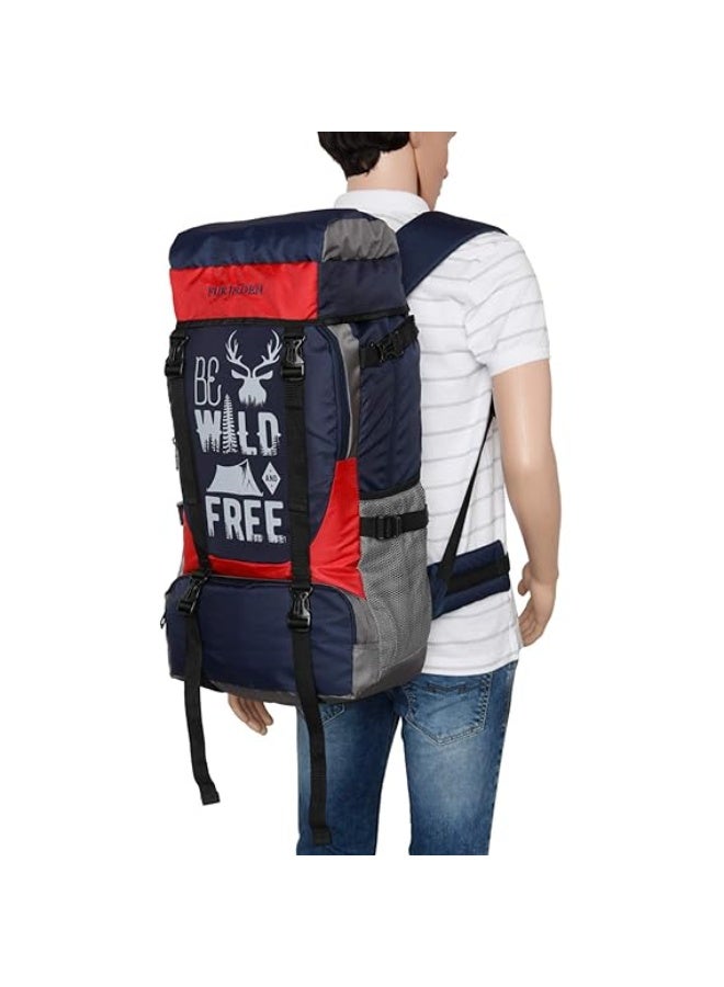 Fur Jaden 55 LTR Rucksack Travel Backpack Bag for Trekking, Hiking with Shoe Compartment - Image 5