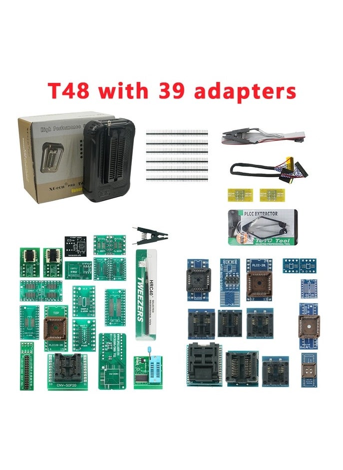 Generic - T48 TL866-3G Programmer TL866CS TL866II Replacement Support 31000+ ICS for EPROM/MCU/SPI/Nor/NAND Flash/EMMC XGecu 39 Adapter - Image 1