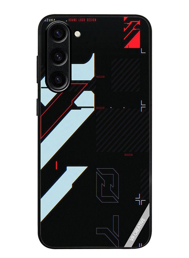 VR CREATIVE Protective Case Cover For Samsung Galaxy S23 Hoang Logo Design Design Multicolour - Image 1