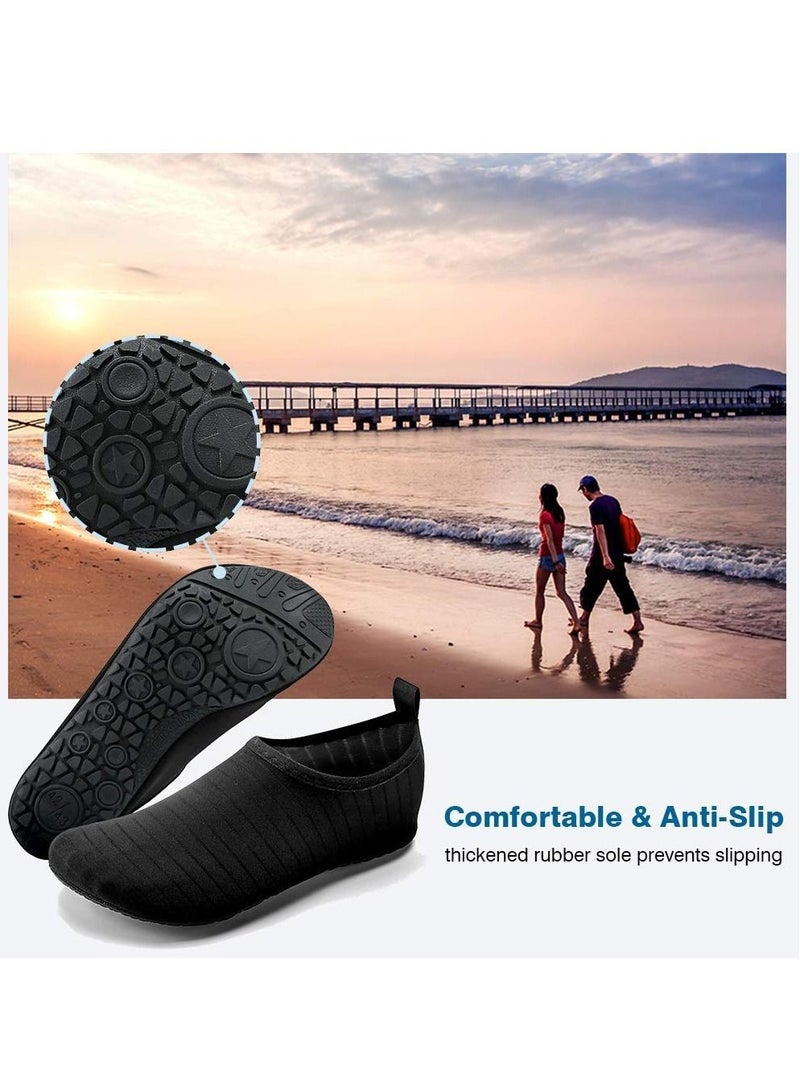 SYOSI Water Shoes for Women Men Kids, Barefoot Quick-Dry Aqua Water Socks Slip-on Swim Beach Shoes for Snorkeling Surfing Kayaking Beach Walking Yoga - Image 3