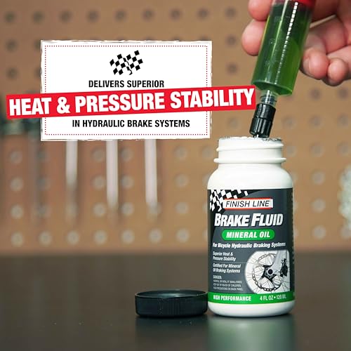 Finish Line Mineral Oil Brake Fluid Bottle, 16 oz - Image 2