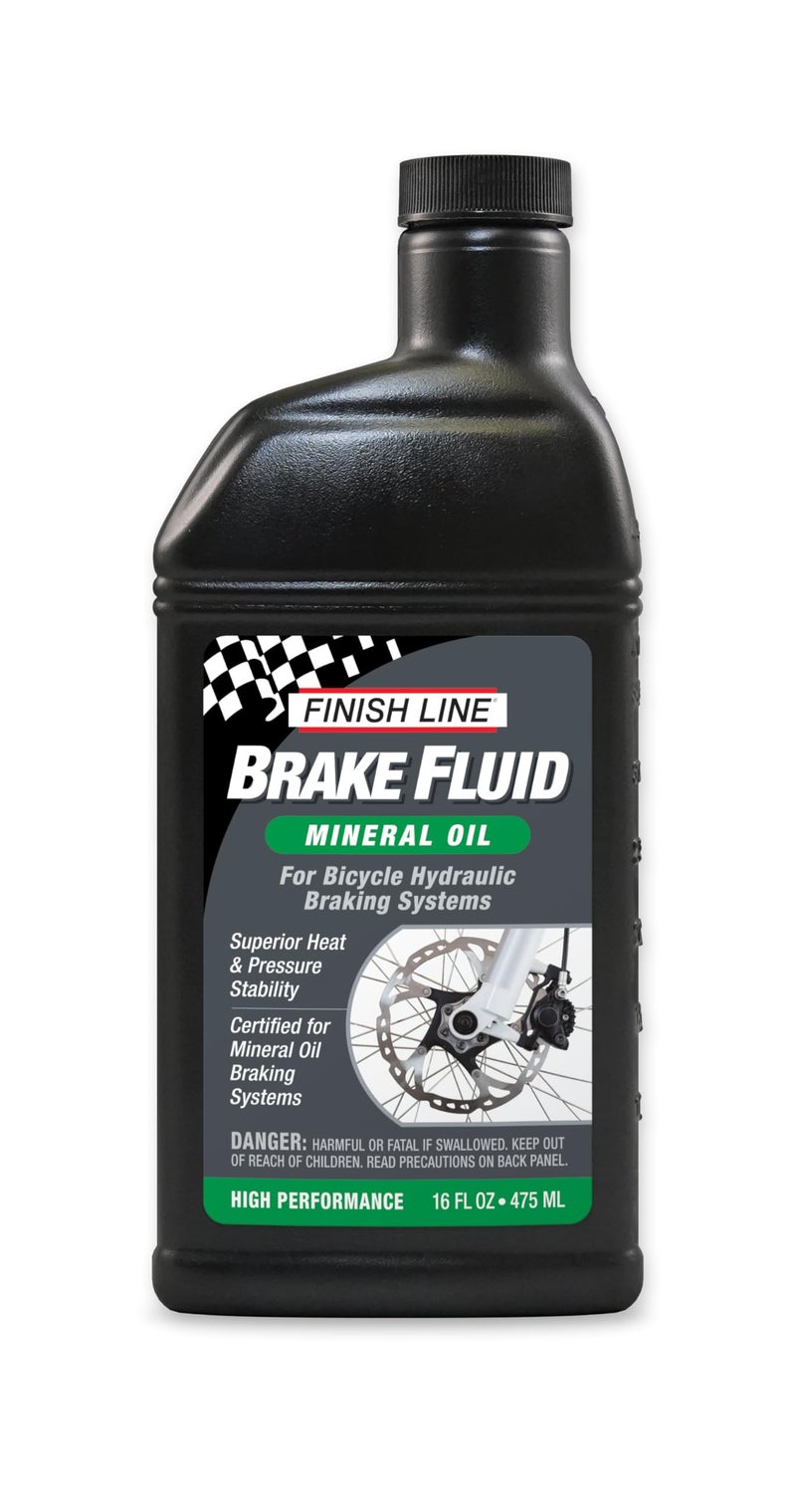 Finish Line Mineral Oil Brake Fluid Bottle, 16 oz - Image 1