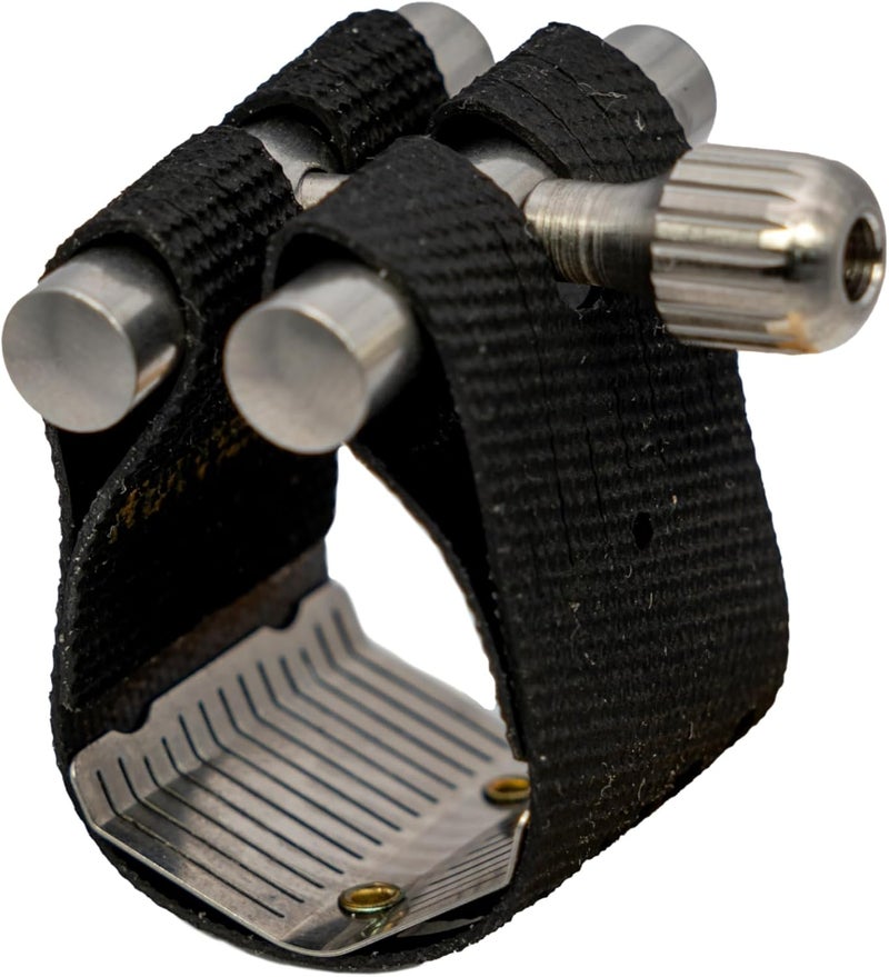 Rovner Ligature & Plastic Cap for Bb Clarinet - LGX Ligature for Hard Rubber Mouthpiece (LGX-1R) - Image 1