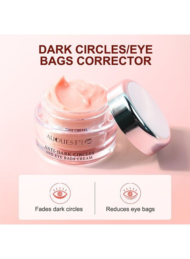 AuQuest Anti Dark Circles And Eye Bags Cream 20g, Fade Dark Circles, Remove Fine Lines and Eye Bags, Anti-Wrinkle Anti-Aging Firming Brighten Skin Cream, Eye Care Cream - Image 2
