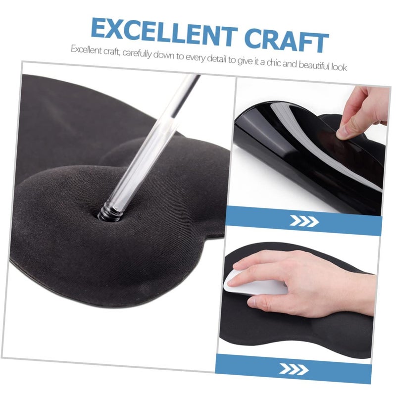 Ergonomic Mouse Pad With Wrist Support Non Slip Gaming Mouse Mat For Comfort - Image 5