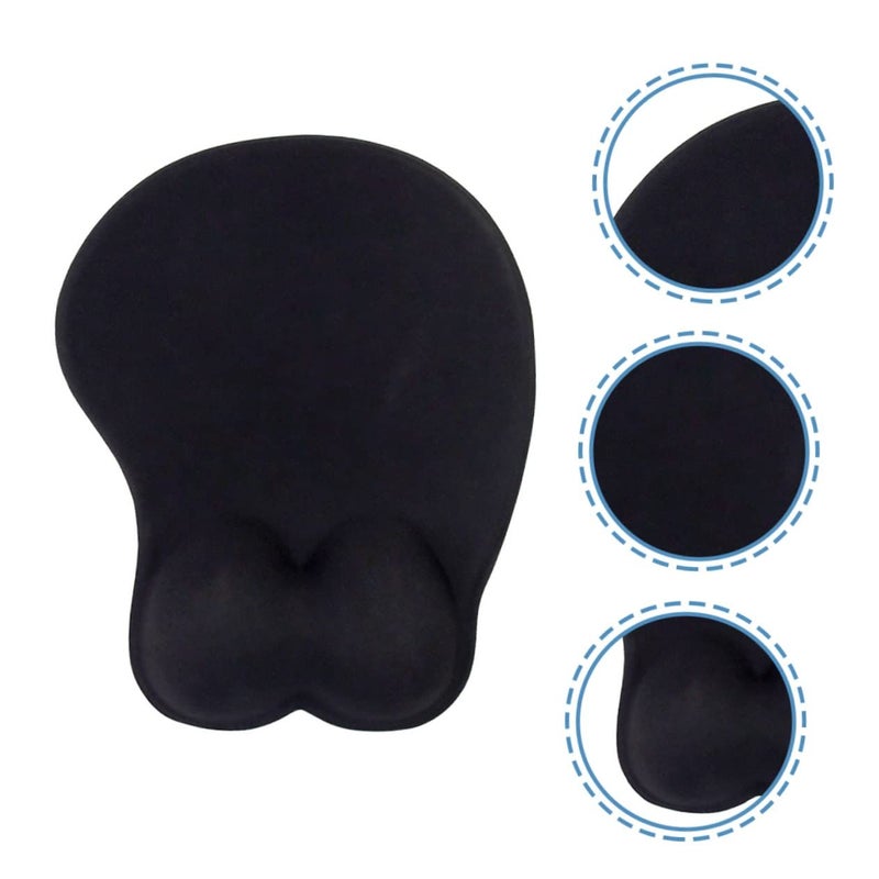Ergonomic Mouse Pad With Wrist Support Non Slip Gaming Mouse Mat For Comfort - Image 3