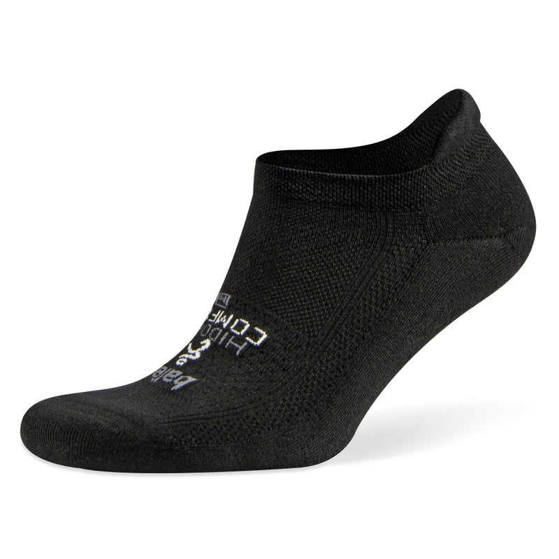 Balega Hidden Comfort Performance No Show Athletic Running Socks for Men and Women (1 Pair), Black, Medium - Image 1