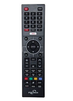 Universal Smart TV Remote Control | Compatible Replacement for Various Smart TV Models | Quick Access to YouTube & Netflix | Easy Setup, No Programming Needed | Ergonomic & Durable Design