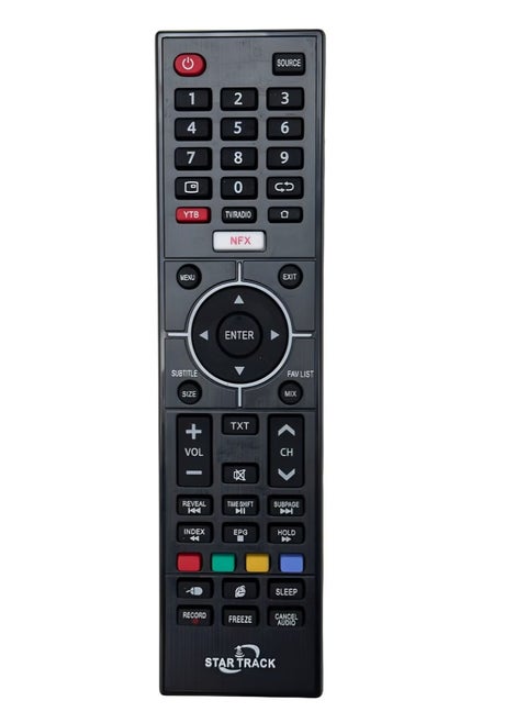 Universal Smart TV Remote Control | Compatible Replacement for Various Smart TV Models | Quick Access to YouTube & Netflix | Easy Setup, No Programming Needed | Ergonomic & Durable Design