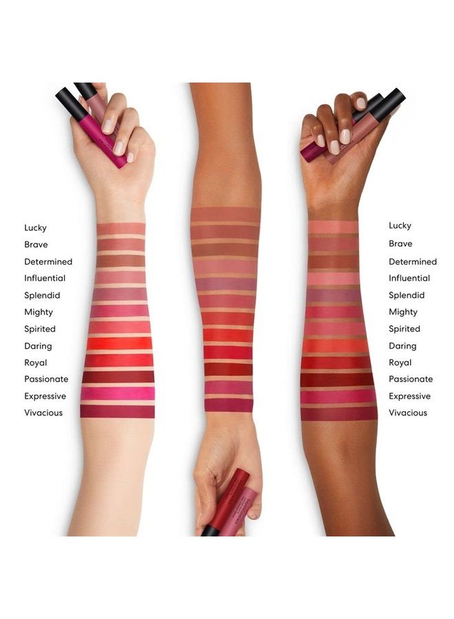 bareMinerals Mineralist Lasting Matte Liquid Lipstick for Women, Velvet Matte Finish, All-Day Wear, Weightless, Non-Drying Formula, Talc-Free Lipstick - Image 4
