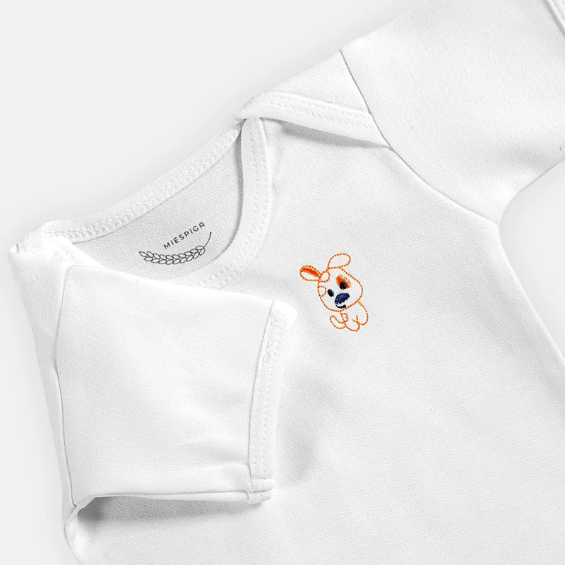 ميسبيغا Animals Baby Short Sleeve Bodysuit Set of 2