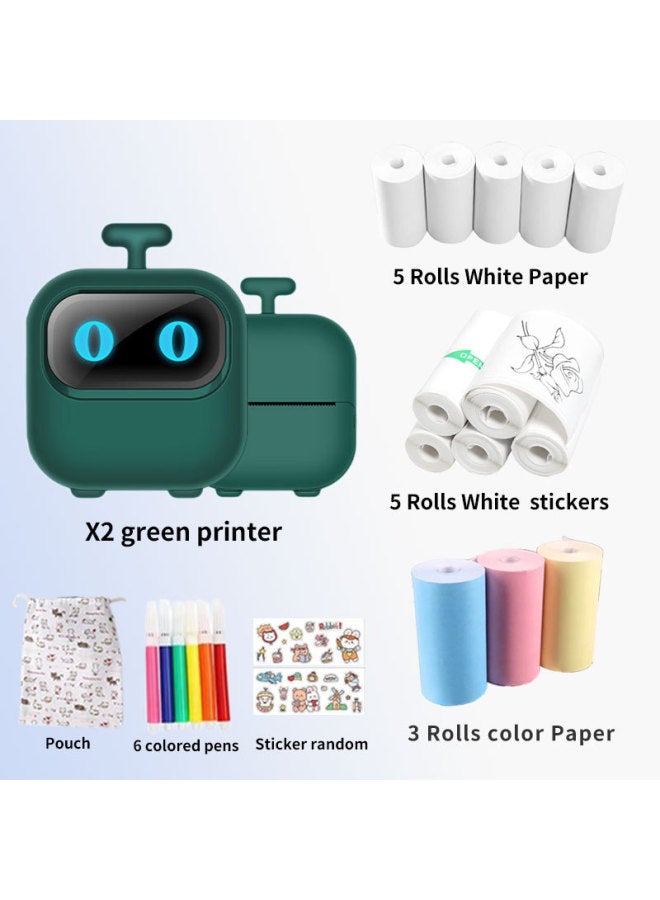 New Portable Mini Mini Wrong Printer Picture Text Bluetooth Mini Print - Image 1