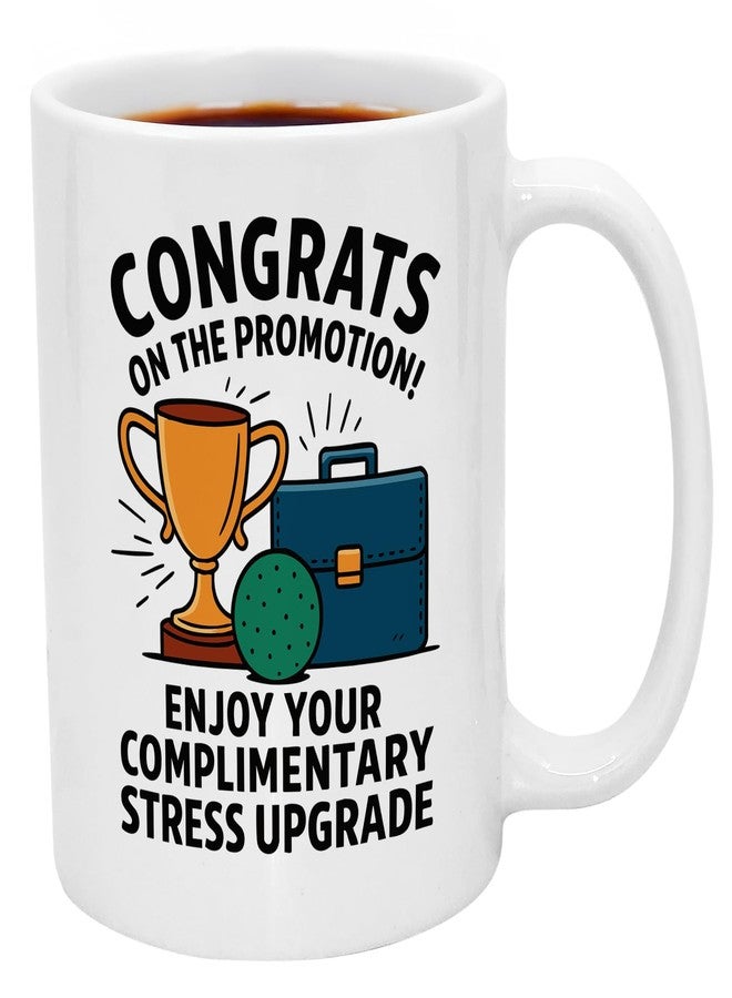 Casitika New Job Gifts For Women & Men. 11 Oz Promotion Congratulations Mug. Job Promotion Gift For Coworkers Leaving, Bosses, And Friends. - Image 1
