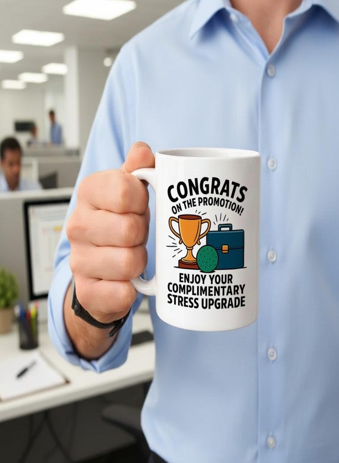 Casitika New Job Gifts For Women & Men. 11 Oz Promotion Congratulations Mug. Job Promotion Gift For Coworkers Leaving, Bosses, And Friends. - Image 2