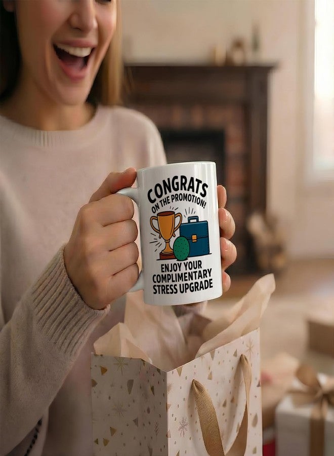 Casitika New Job Gifts For Women & Men. 11 Oz Promotion Congratulations Mug. Job Promotion Gift For Coworkers Leaving, Bosses, And Friends. - Image 5