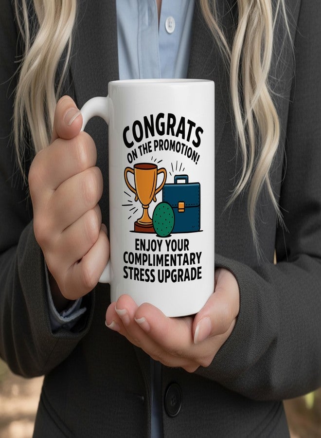 Casitika New Job Gifts For Women & Men. 11 Oz Promotion Congratulations Mug. Job Promotion Gift For Coworkers Leaving, Bosses, And Friends. - Image 4